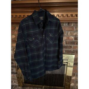 jachs flannel shirt Green Plaid Heavy Size Medium